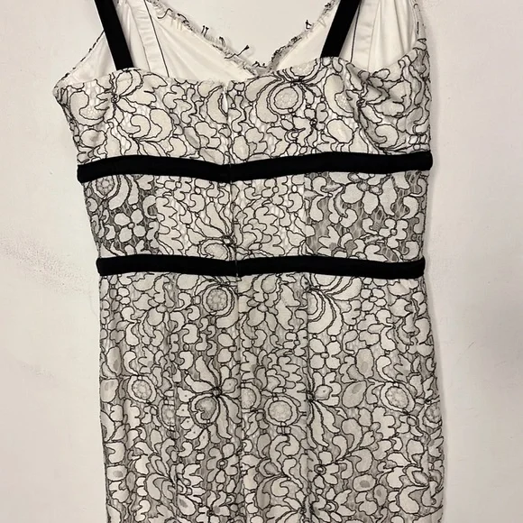 Express black and white lace cocktail dress - Picture 11 of 16